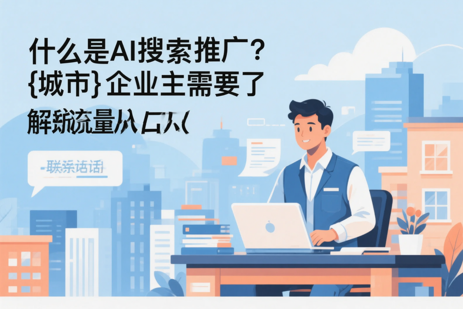 什么是AI搜索推广?双鸭山企业主需要了解的新流量入口