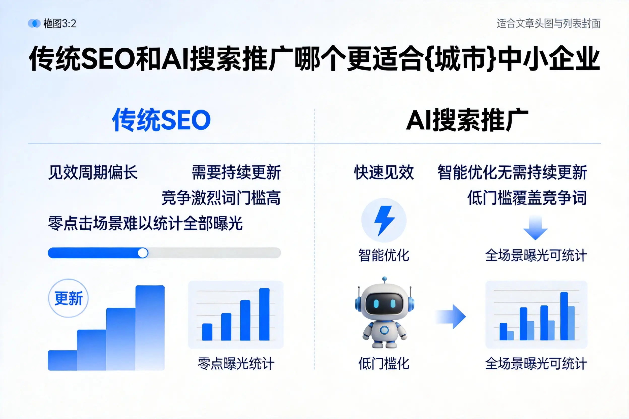 传统SEO和AI搜索推广哪个更适合双鸭山中小企业