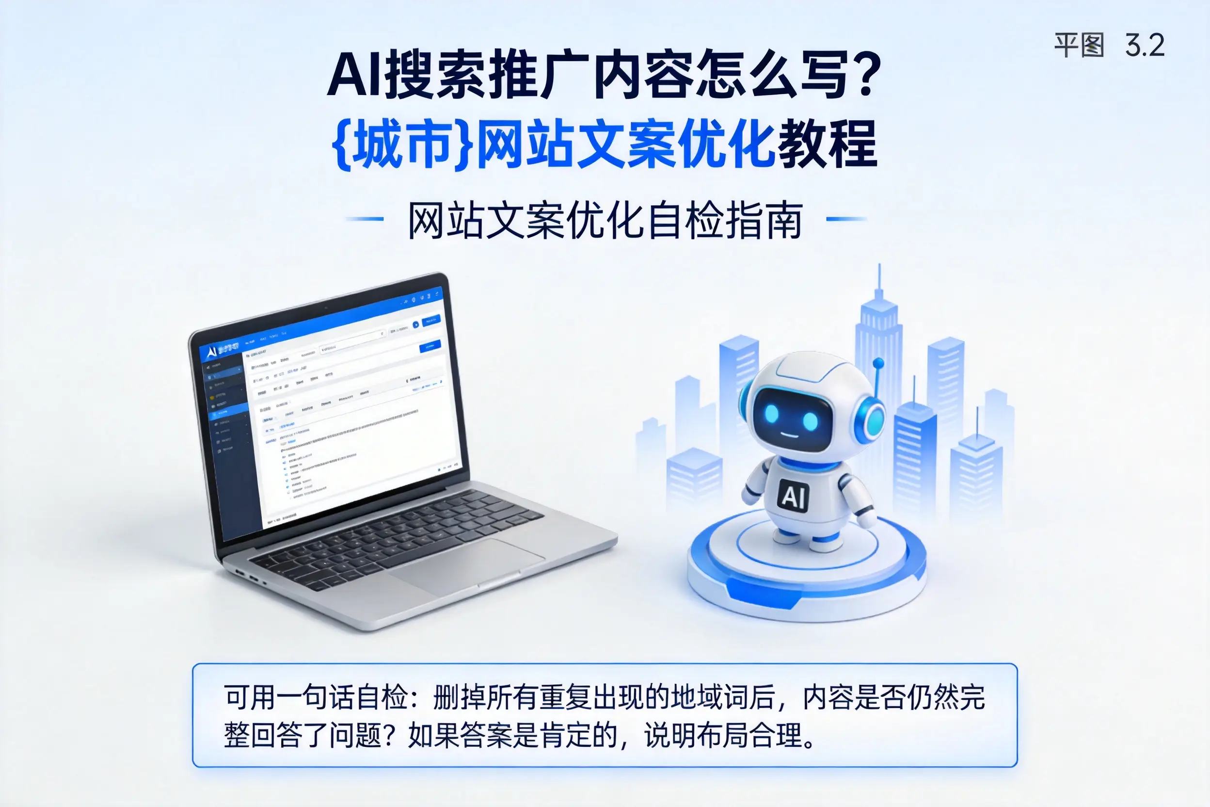 AI搜索推广内容怎么写？双鸭山网站文案优化教程