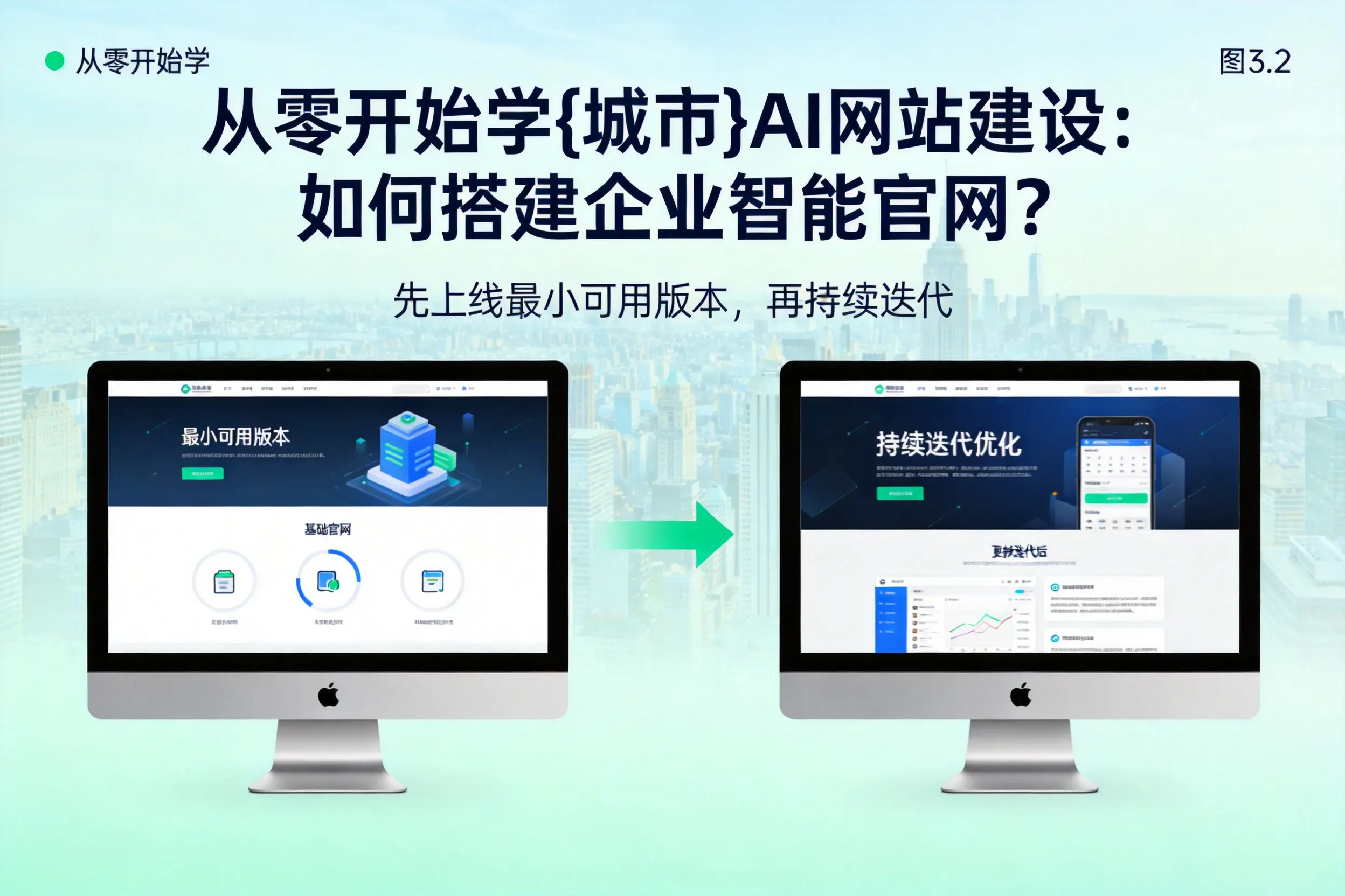 从零开始学双鸭山AI网站建设:如何搭建企业智能官网?