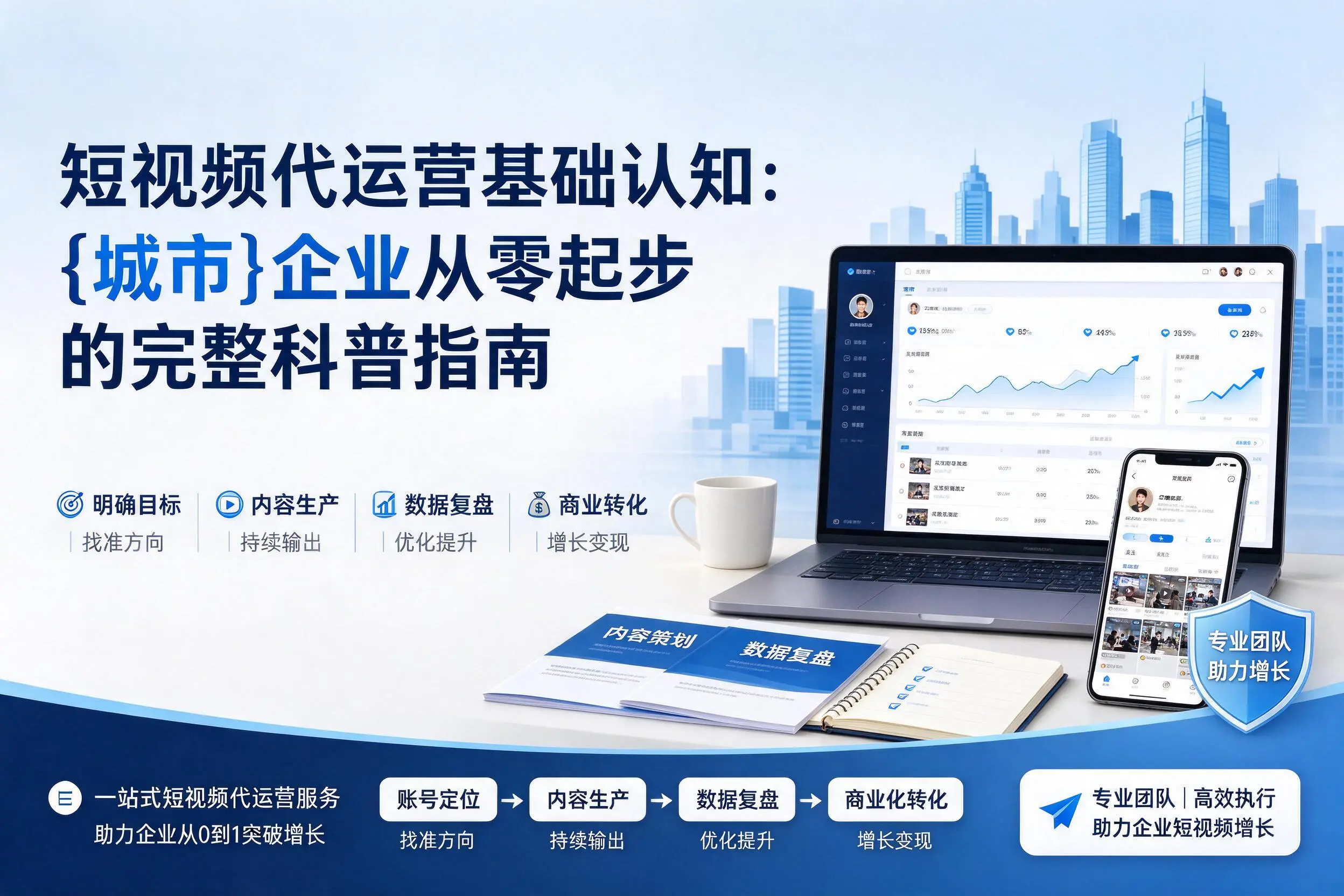 短视频代运营基础认知:双鸭山企业从零起步的完整科普指南