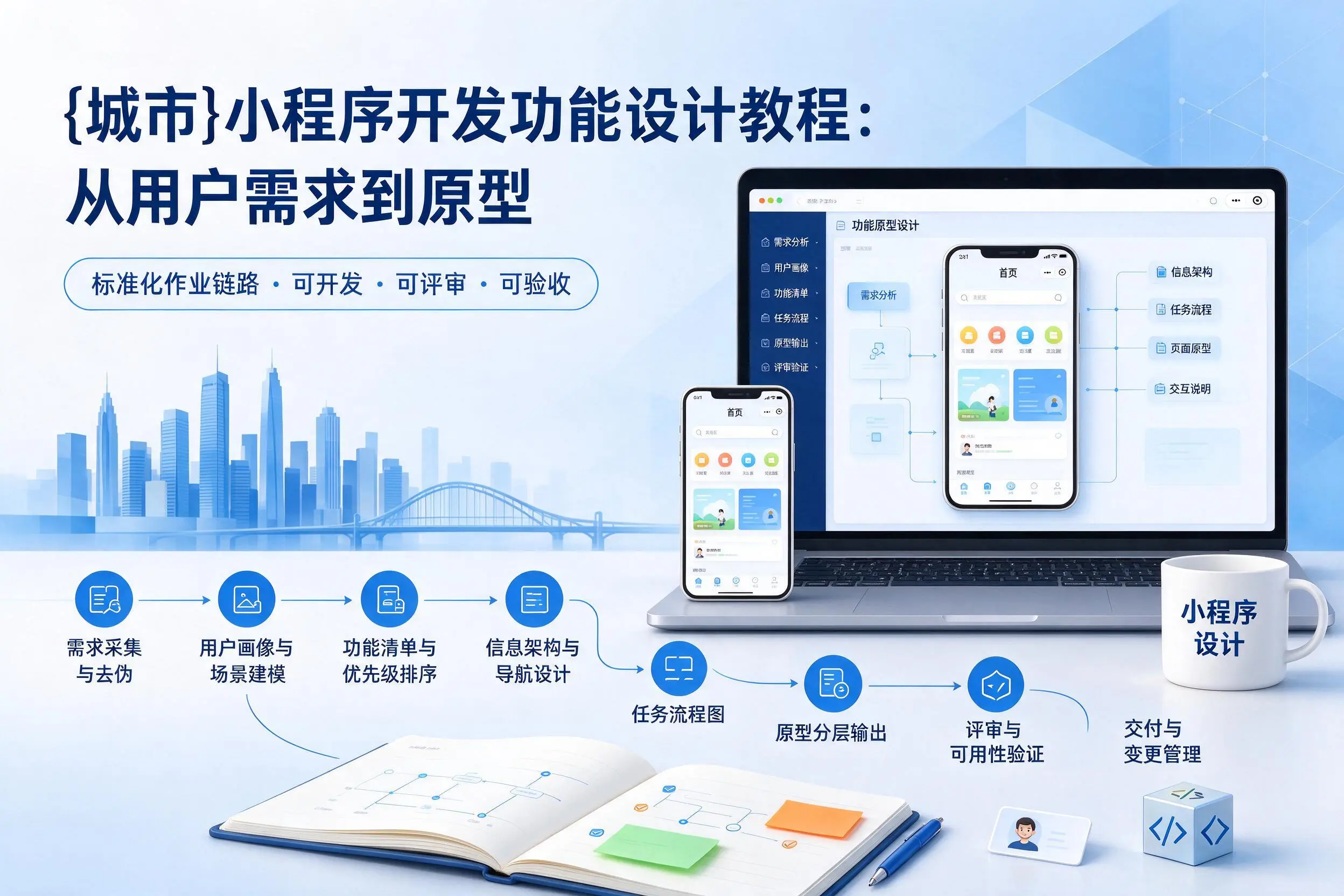 双鸭山小程序开发功能设计教程:从用户需求到原型