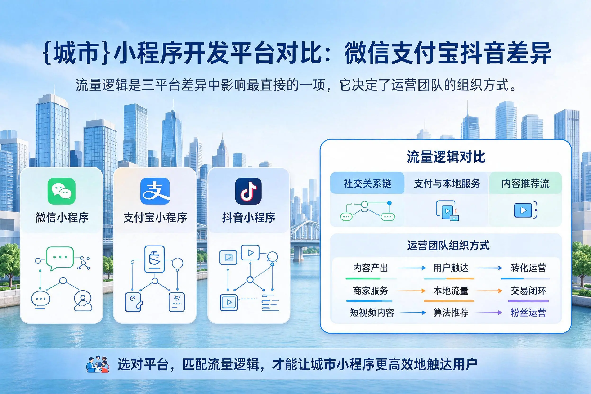 双鸭山小程序开发平台对比:微信支付宝抖音差异