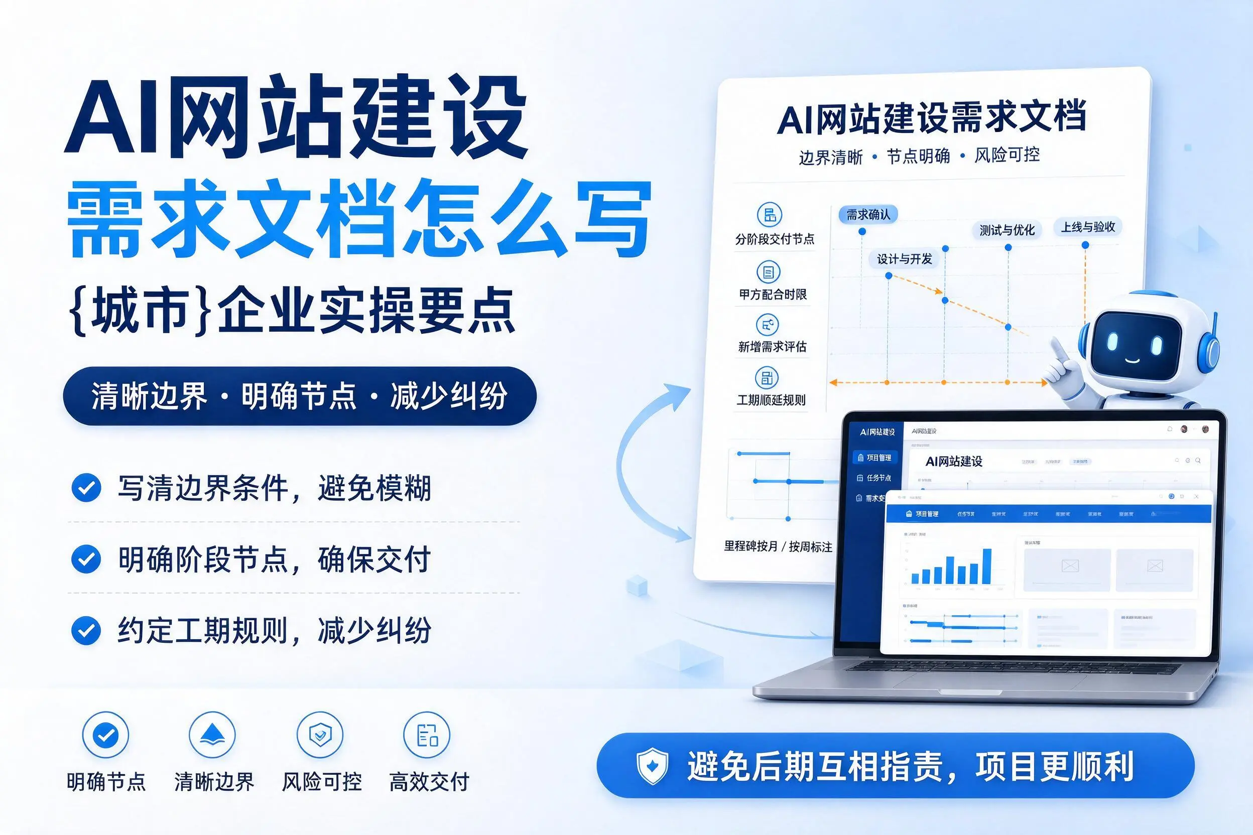 AI网站建设需求文档怎么写，双鸭山企业实操要点